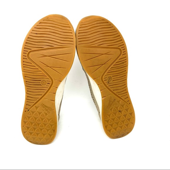 Dansko Charlie Sneaker Walnut Suede Tan Women’s 40 - Picture 6 of 7